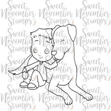 Load image into Gallery viewer, Digital Stamp - Puppy Love: Duncan and Donut