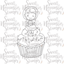 Load image into Gallery viewer, Digital Stamp - Sweet November Vault: Josie's Cupcake