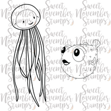 Load image into Gallery viewer, Digital Stamp - Squishy and Hootie