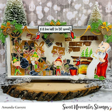 Load image into Gallery viewer, Clear Stamp Set - Naughty List