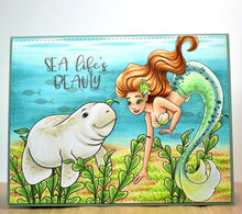 Load image into Gallery viewer, Digital Stamp - Deep Sea Friends: Delta Deepcove and Grover