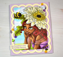 Load image into Gallery viewer, Digital Stamp - Gerbera Daisy Fae
