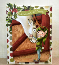 Load image into Gallery viewer, Digital Stamp - North Pole Snapshots: Hugs for Blitzen