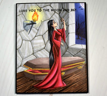 Load image into Gallery viewer, Digital Stamp - Ladies of All Hallow's Eve: Vampiress Mircea