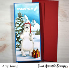 Load image into Gallery viewer, Digital Stamp - North Pole Friends: Background Builder Set