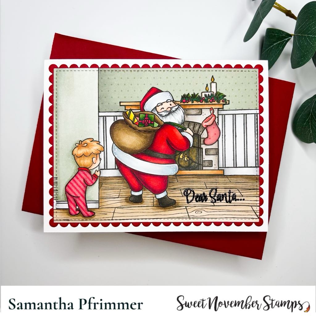 Clear Stamp Set - Dear Santa