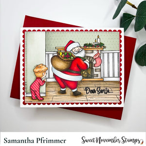 Clear Stamp Set - Dear Santa