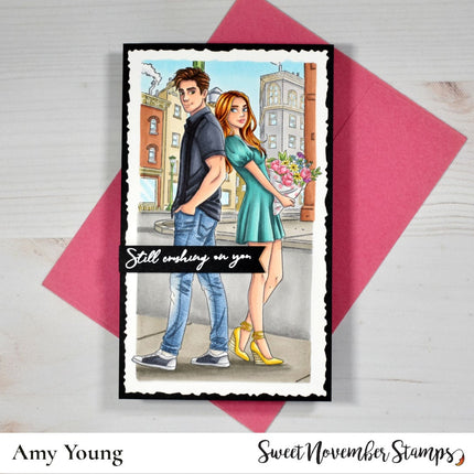 Clear Stamp Set - SN Guy and Gal: Eric and Nadine