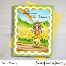 Load image into Gallery viewer, Clear Stamp Set - March Daffodil Fairy
