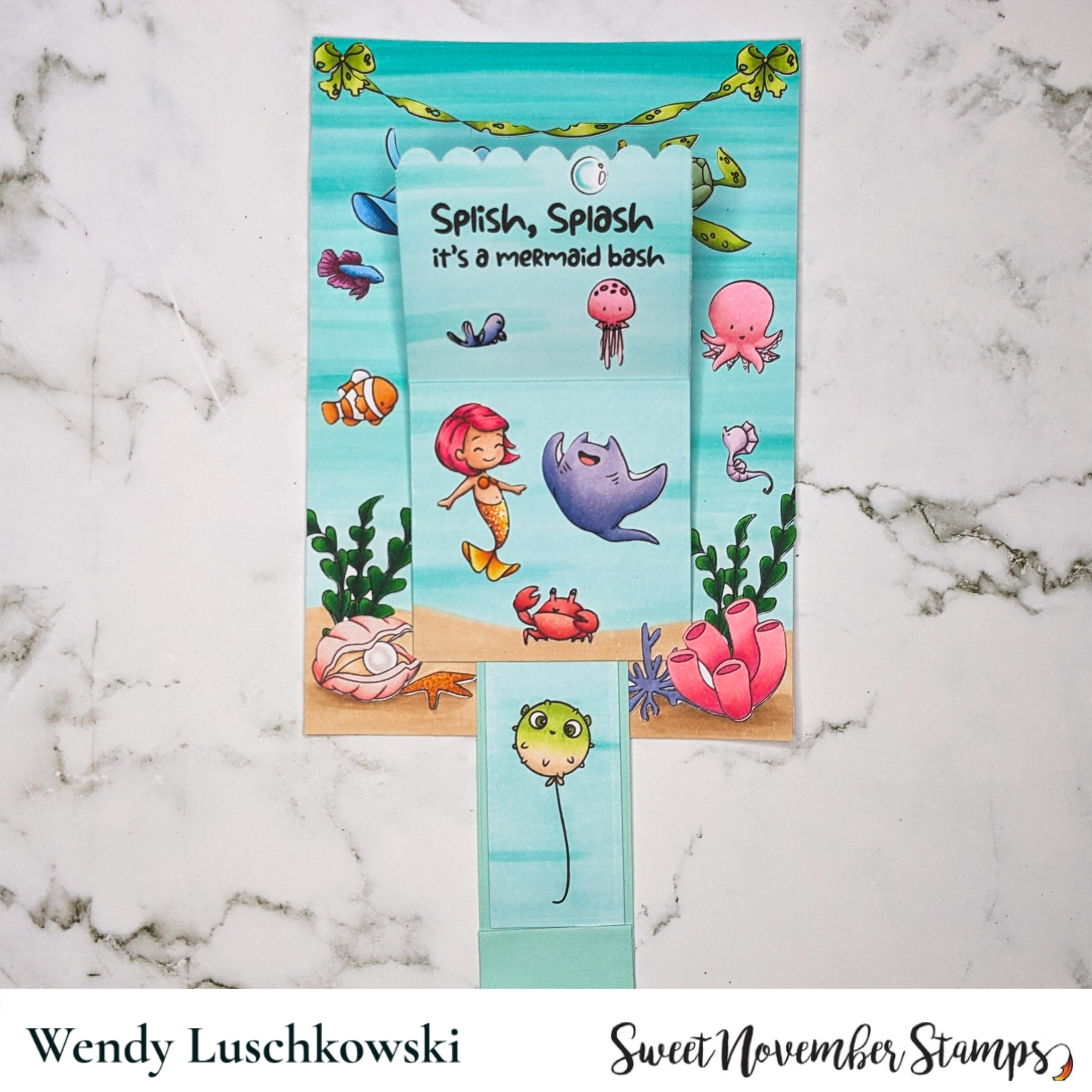 Clear Stamp Set - Merwee Party