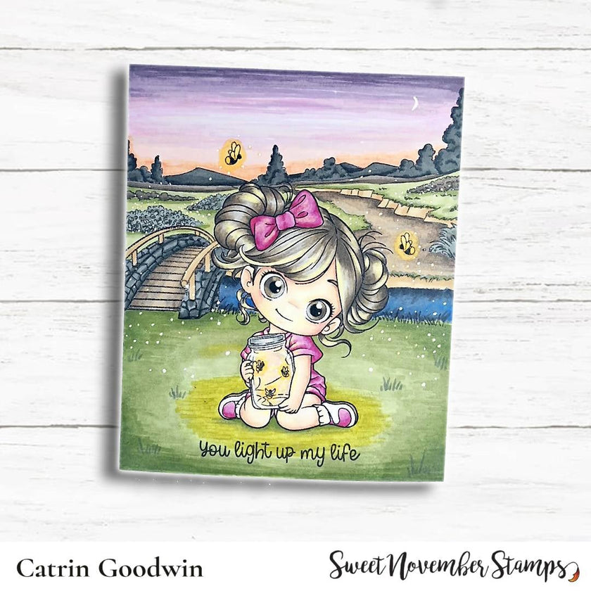 Clear Stamp Set - Flutterbee Kaylee