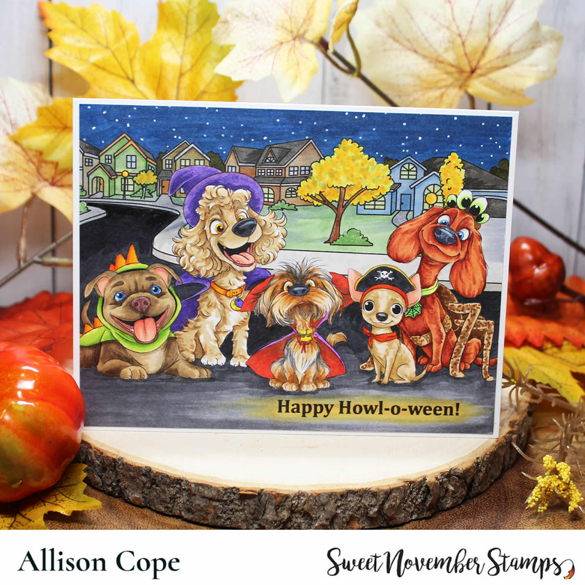 Digital Stamp - Howl-O-Ween Pups: Pepe's Pirate Costume