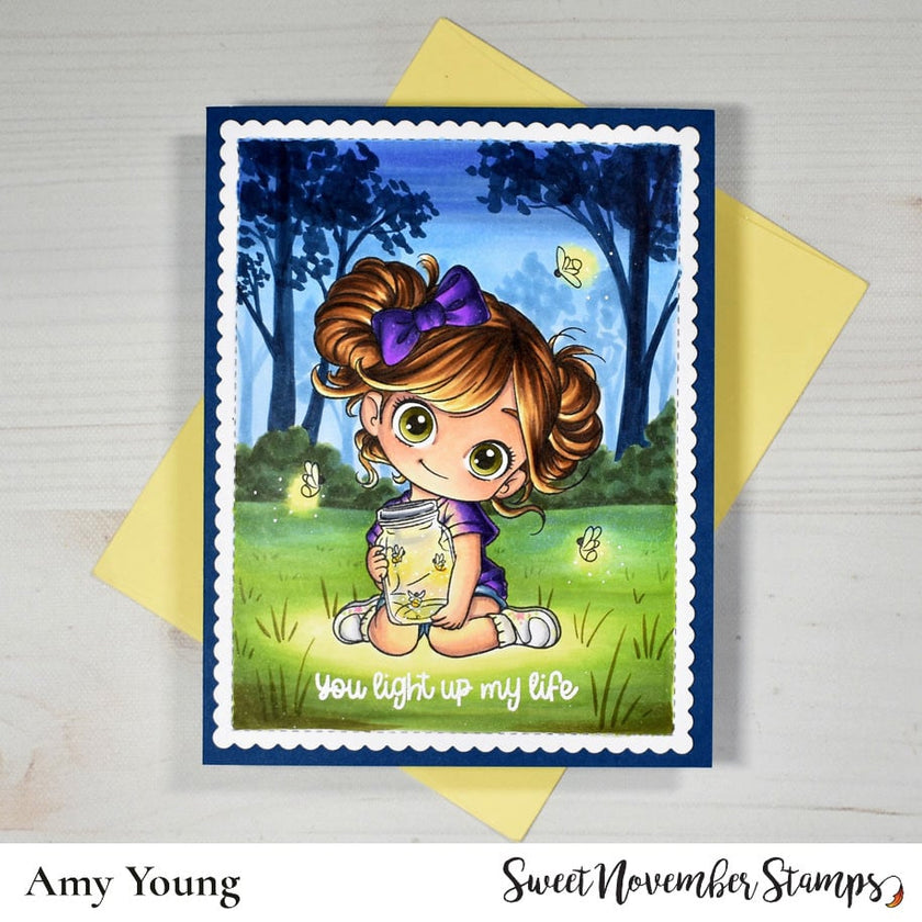 Clear Stamp Set - Flutterbee Kaylee