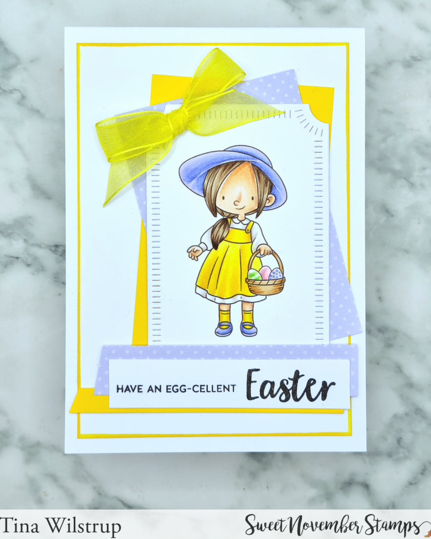 Clear Stamp Set - Egg Hunt