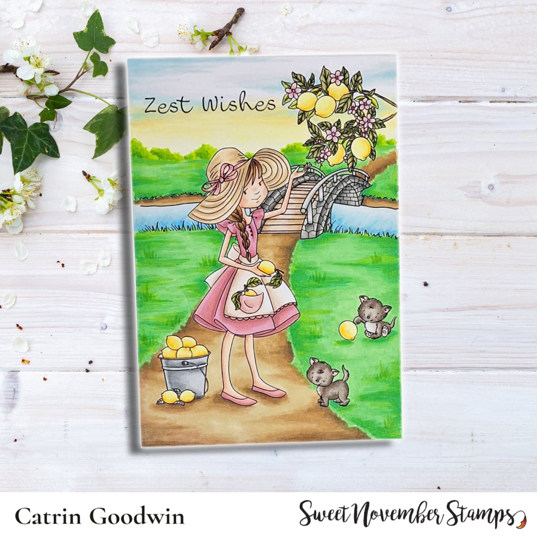 Clear Stamp Set - Bountiful Blessings: Squeeze the Day