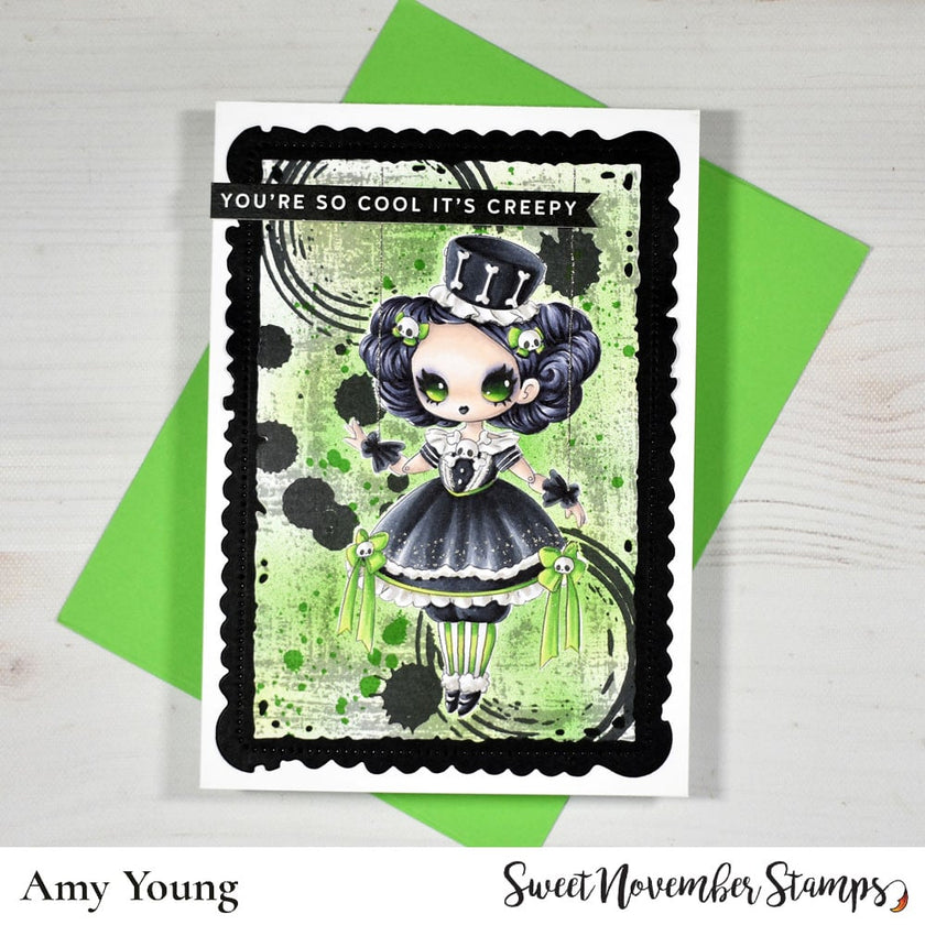 Digital Stamp - Creepy Doll: Kelly