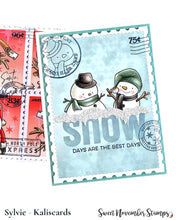 Load image into Gallery viewer, Clear Stamp Set - Postage Pals: Snowmen
