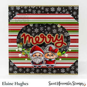 Clear Stamp Set - Christmas Minis