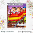 Digital Stamp - Fair Fun: Roller Coaster