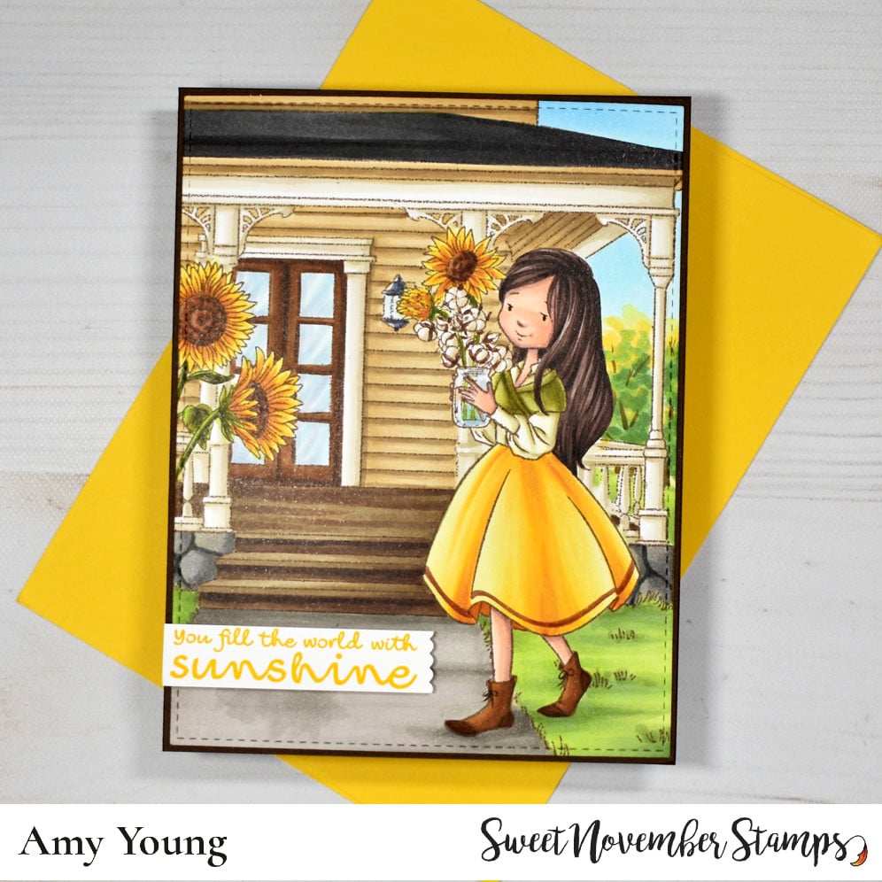 Clear Stamp Set - Front Porch Background