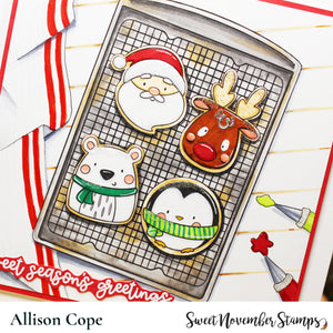 Digital Stamp - Christmas Cookies: Cooking Pans