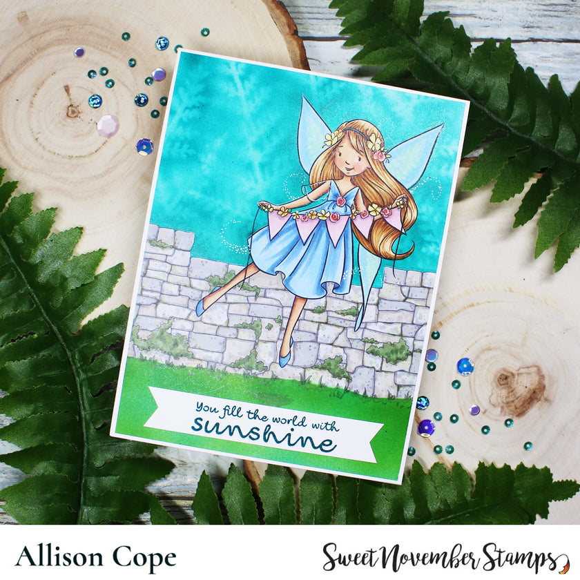 Digital Stamp - Flight of the Fairies: Portia
