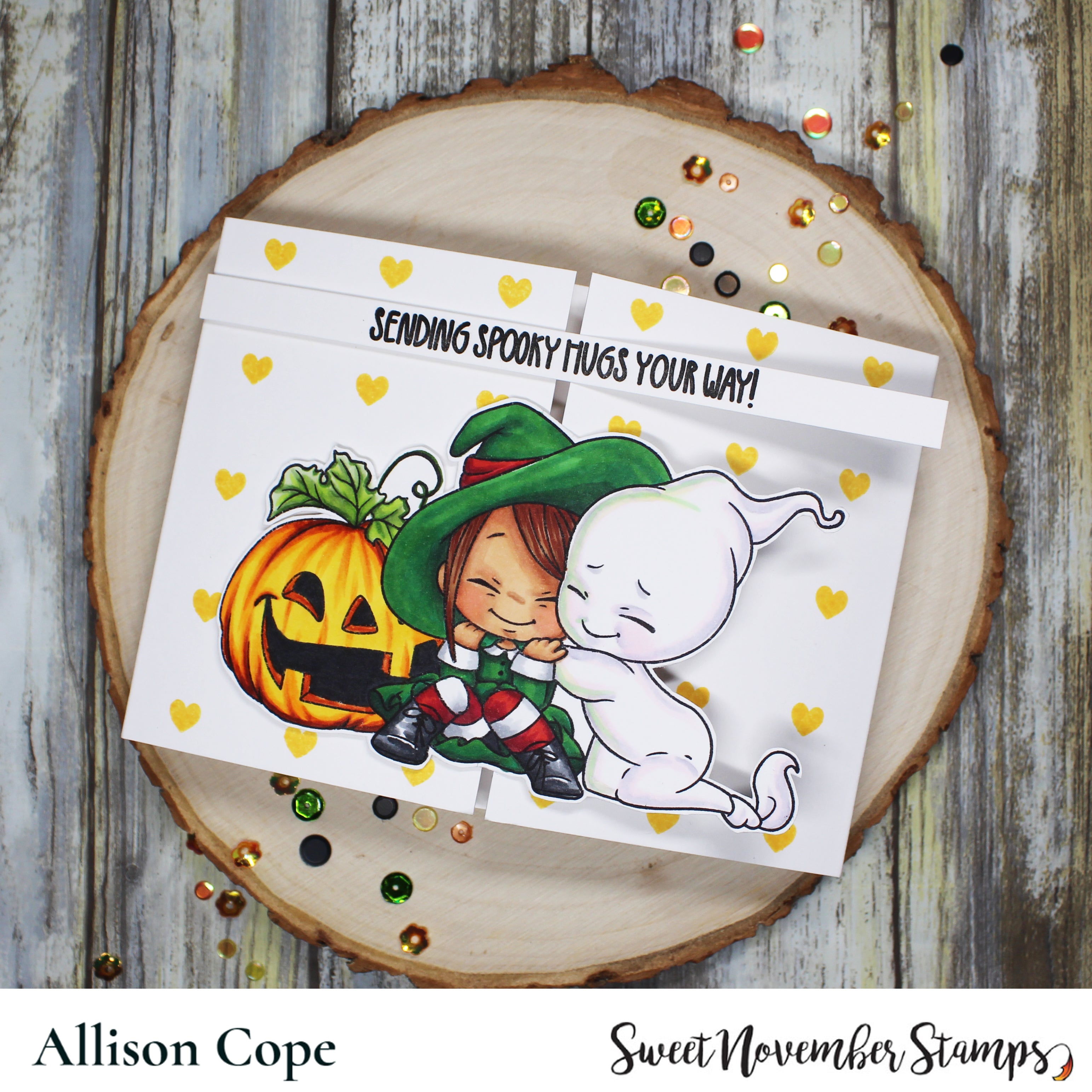 Clear Stamp Set - Ghost Hugs