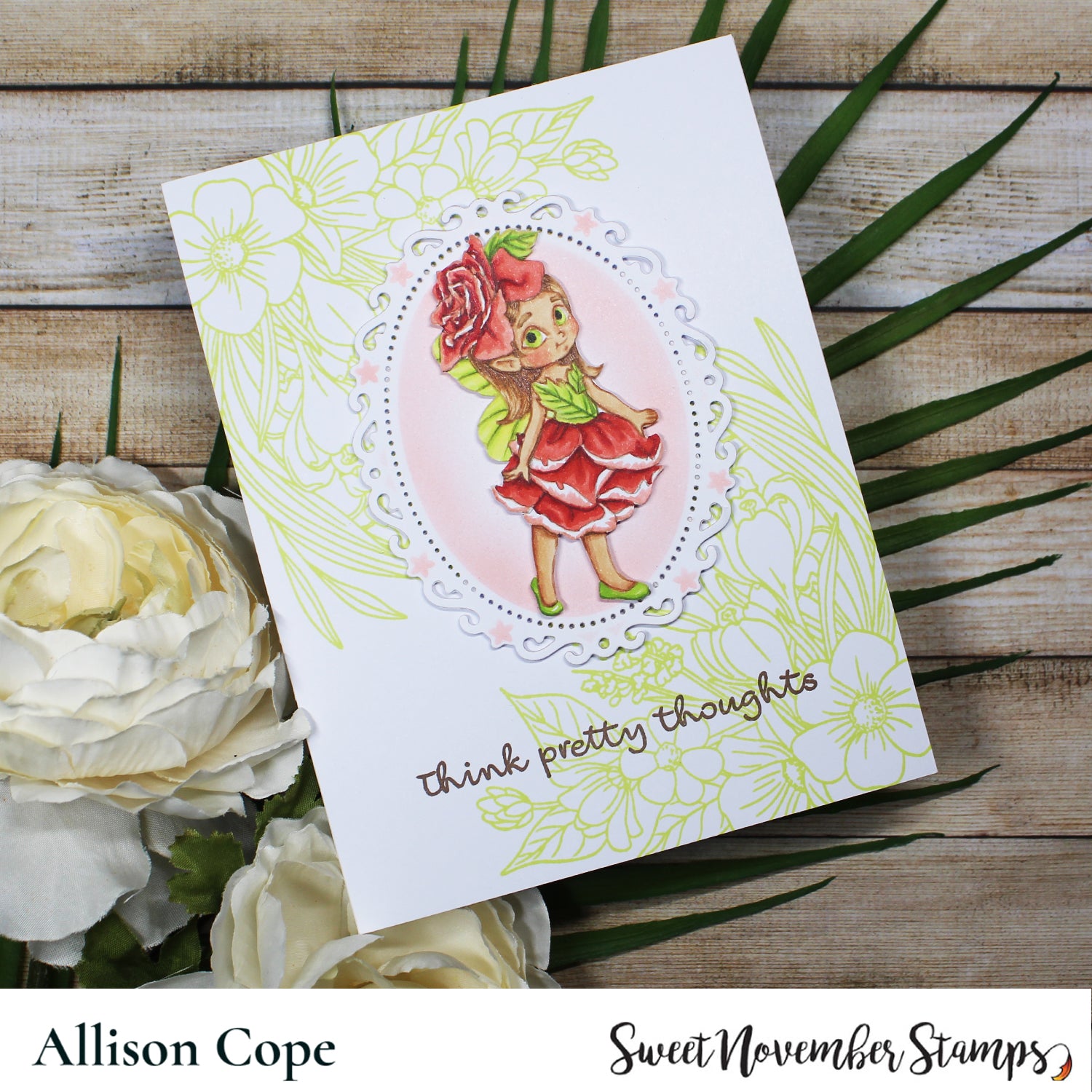 Clear Stamp Set - June Rose Fairy