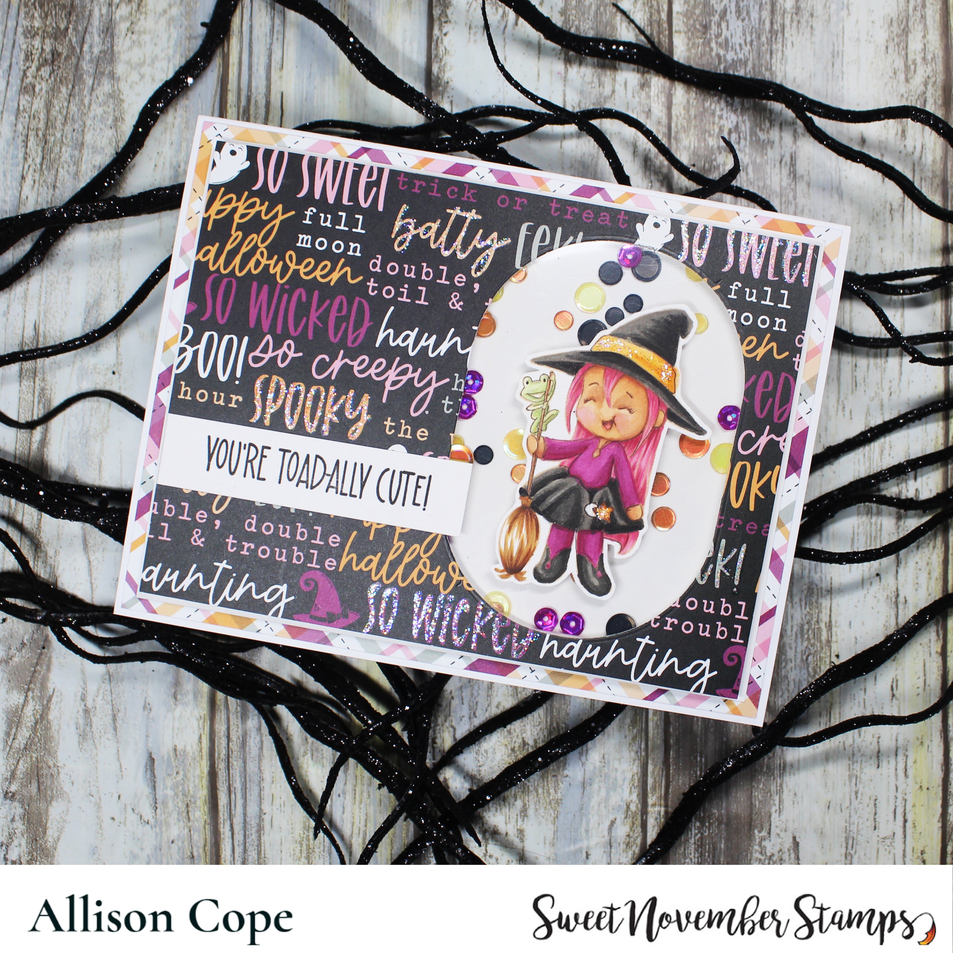 Clear Stamp Set - You're toad-ally cute