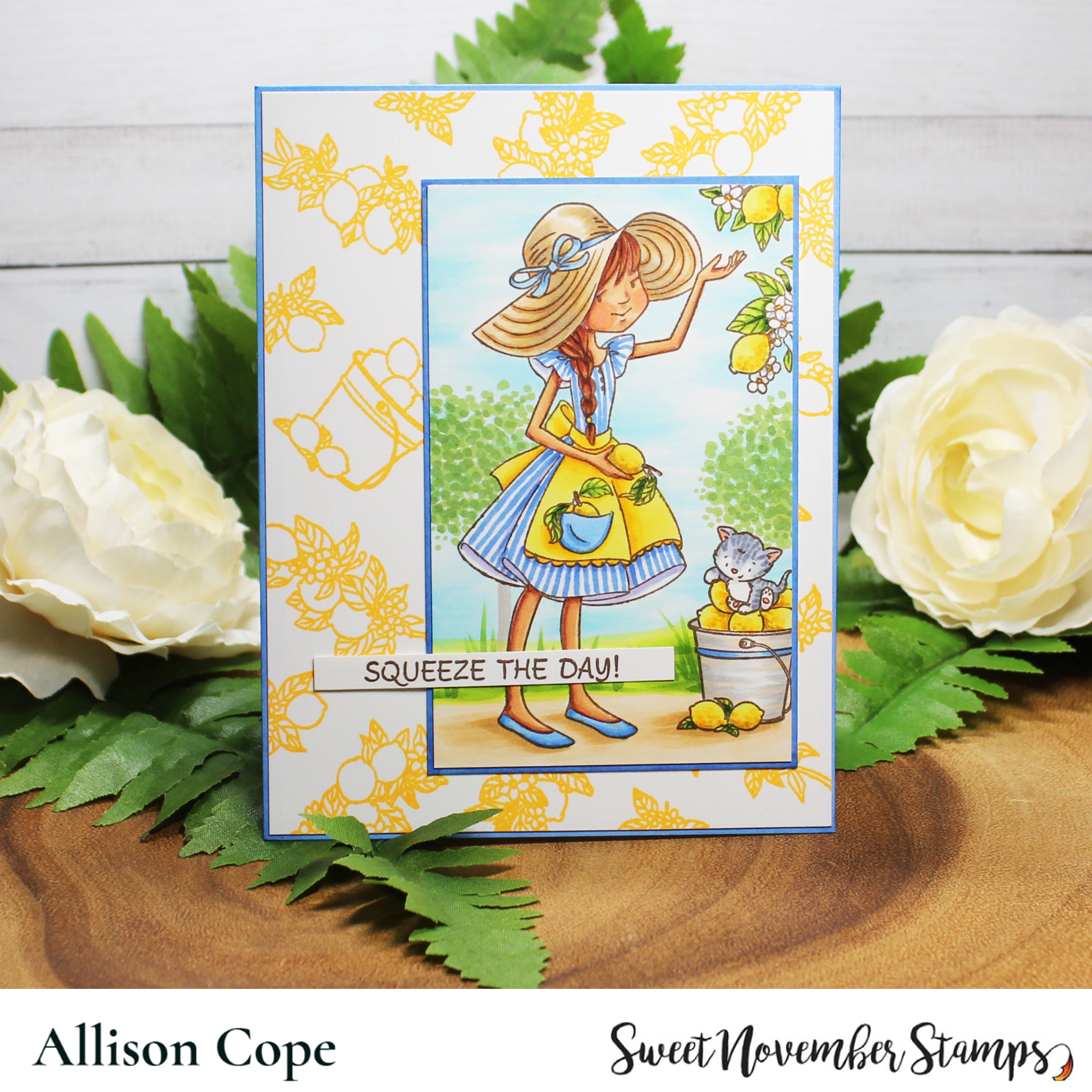 Clear Stamp Set - Bountiful Blessings: Squeeze the Day