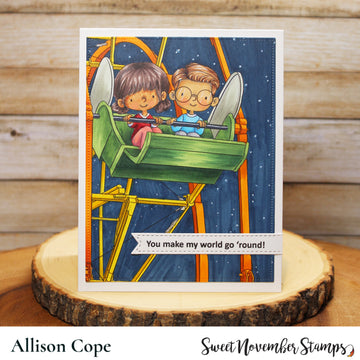 Digital Stamp - Fair Fun: Ferris Wheel