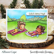 Clear Stamp Set - Fairwee Sun Bathers