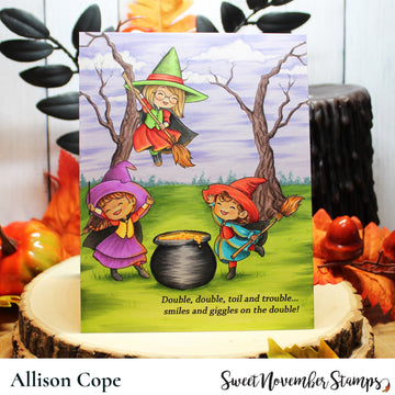 Digital Stamp - Moon Dance Witchwee: Sabrina