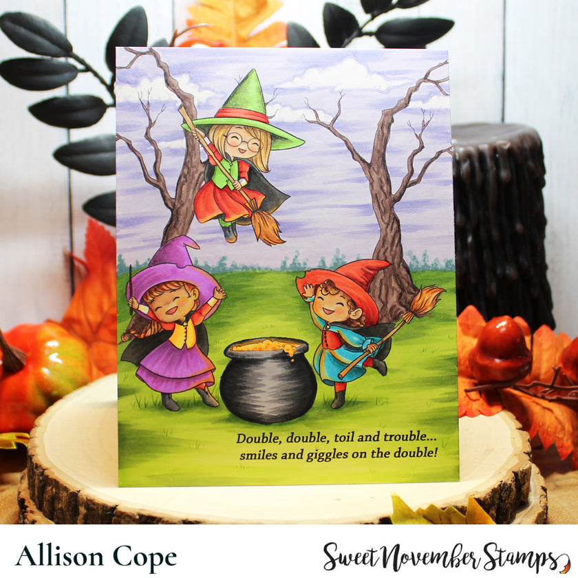 Digital Stamp - Moon Dance Witchwee: Sabrina