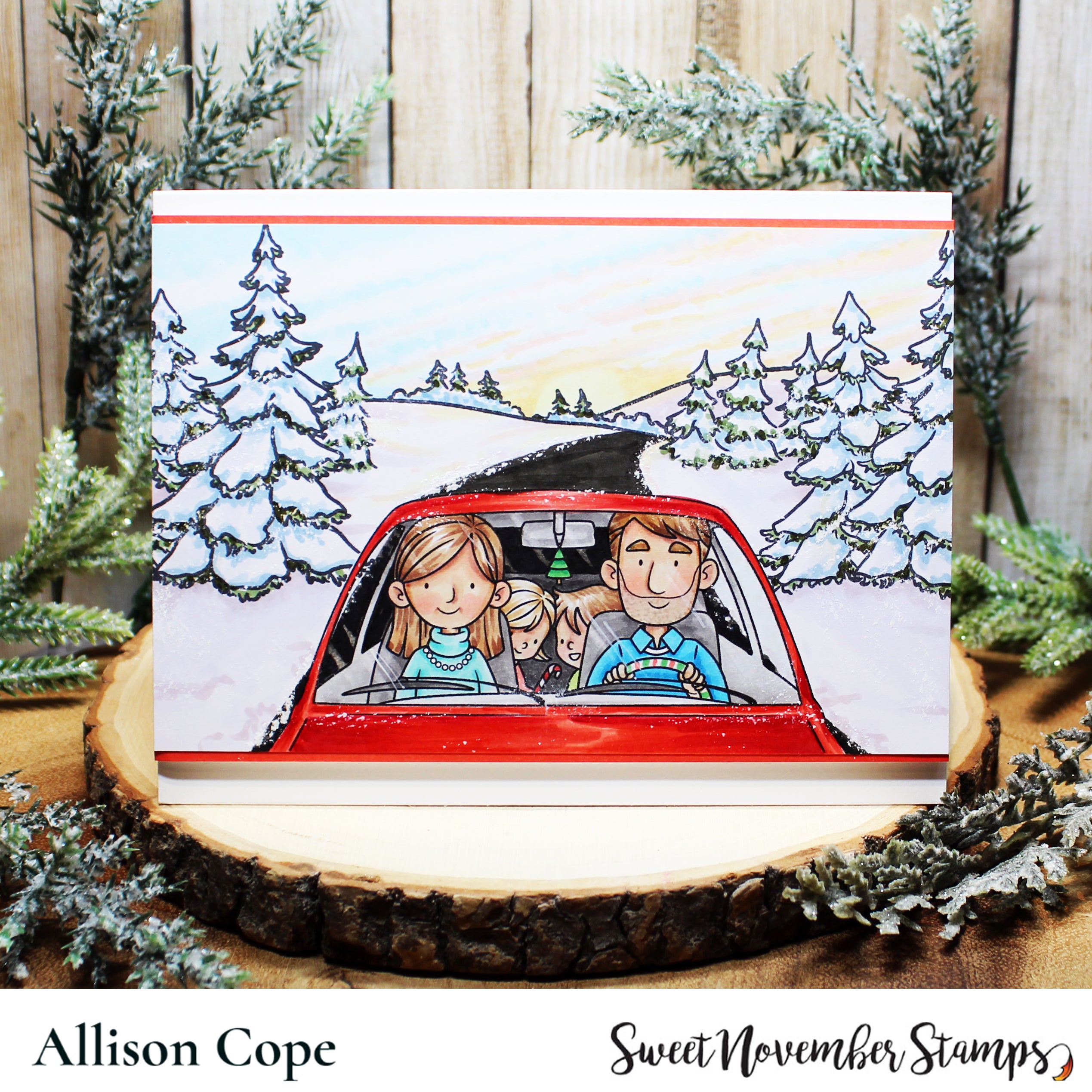 Clear Stamp Set - Holiday Travels