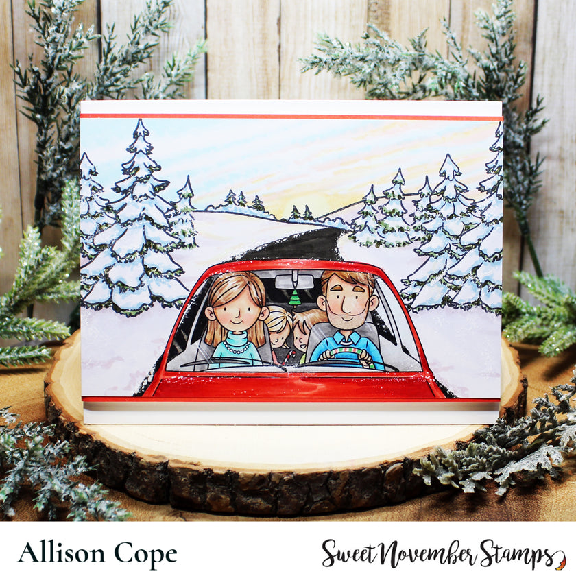 Clear Stamp Set - Holiday Travels