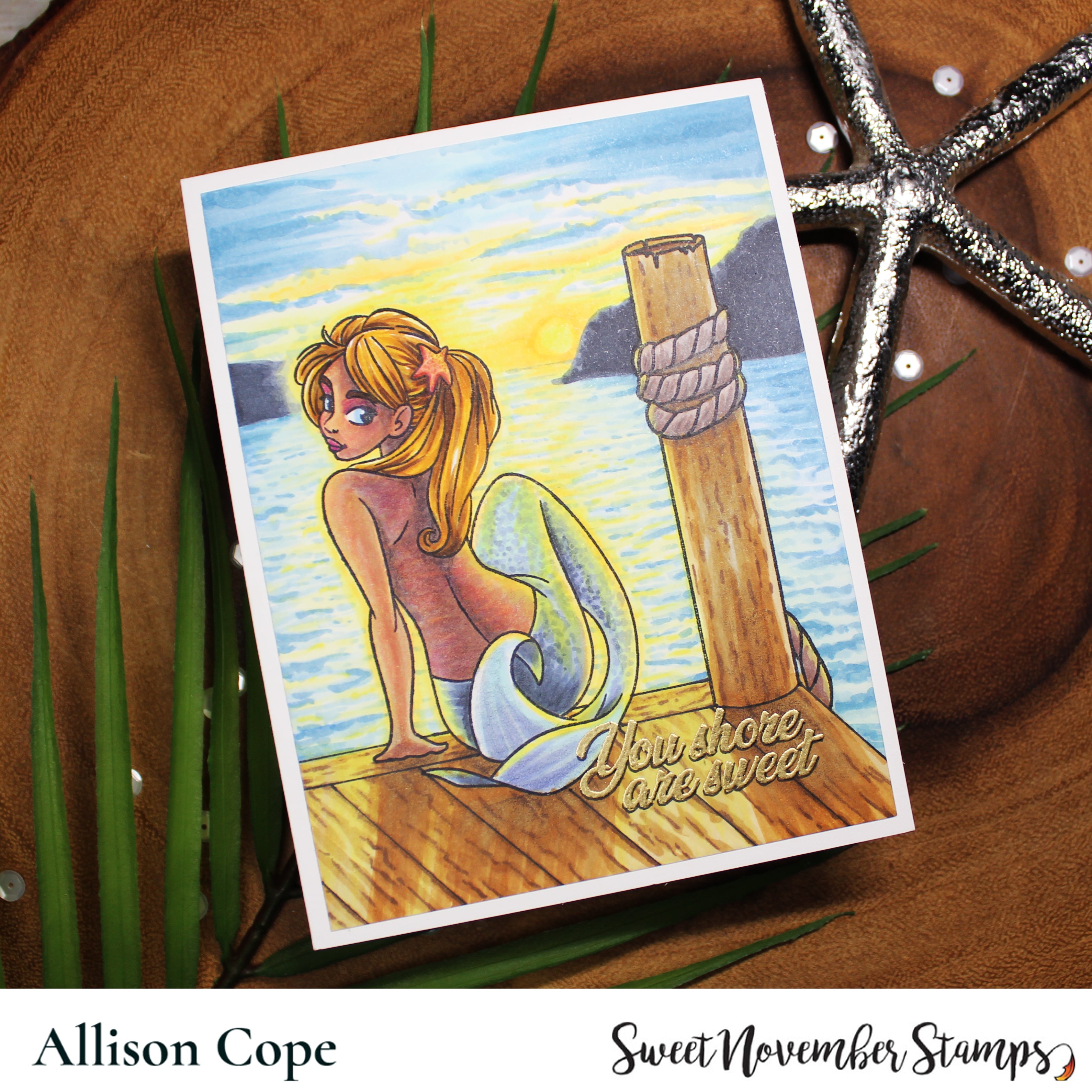 Clear Stamp Set - Lovely Mermees