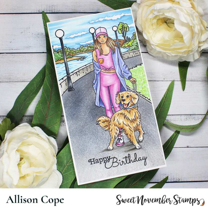 Clear Stamp Set - SN Gal Deb and Digby