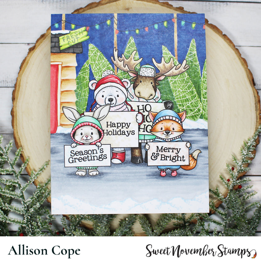 Clear Stamp Set - Signs of the Season