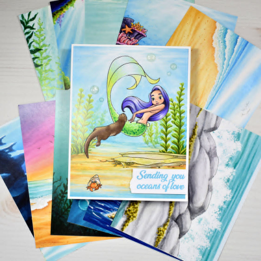 A2 Card Fronts - Tidewater Backdrops
