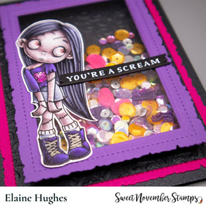 Sequins: Goulish Pink-o-ween mix