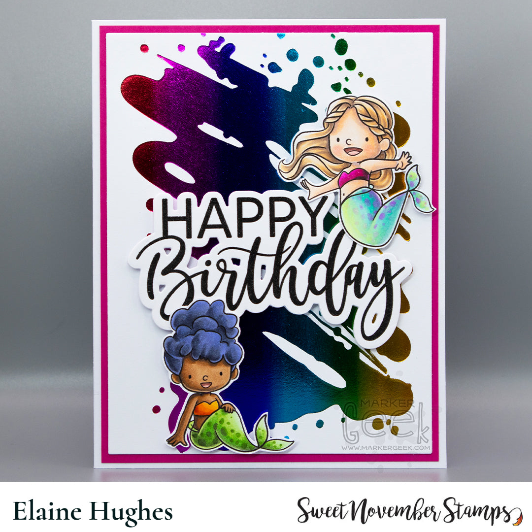 Clear Stamp Set - Mer Friends