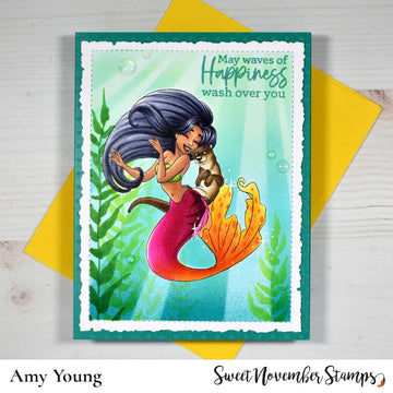 Digital Stamp - Love to Sea You: Otterly Fun