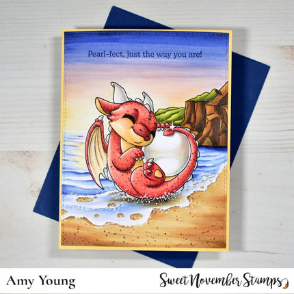 Clear Stamp Set - June Pearl Dragon