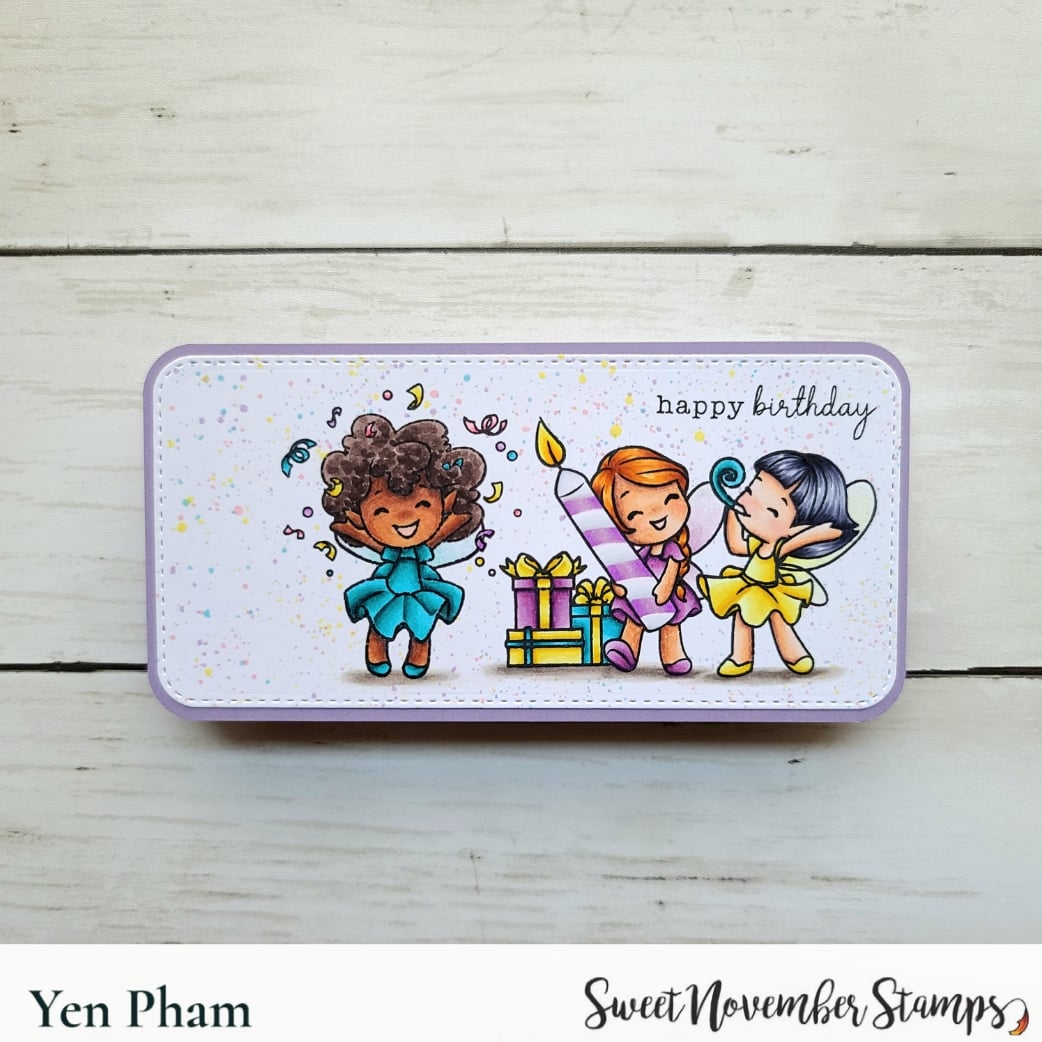 Clear Stamp Set - Fairwee Happy Birthday