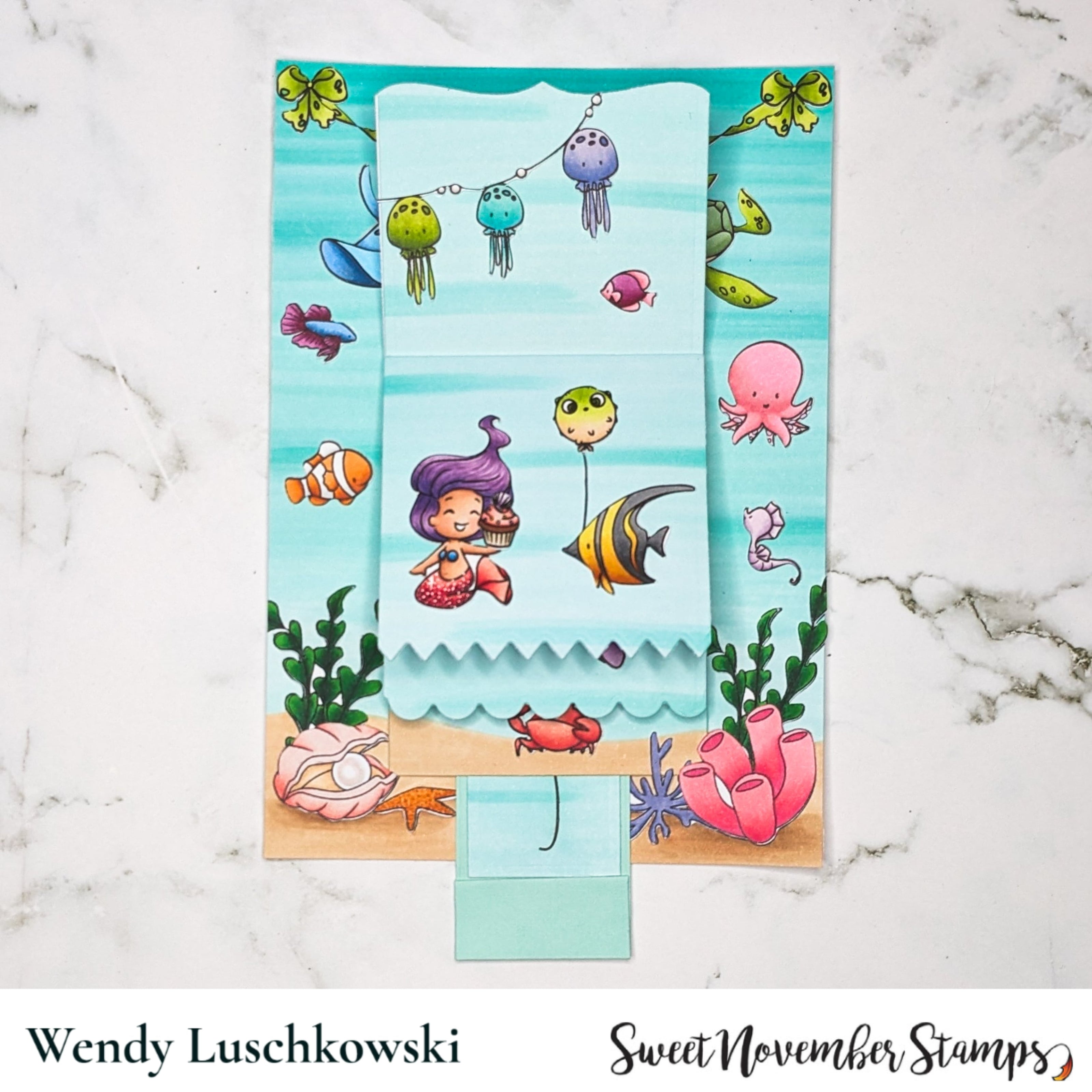 Clear Stamp Set - Merwee Party