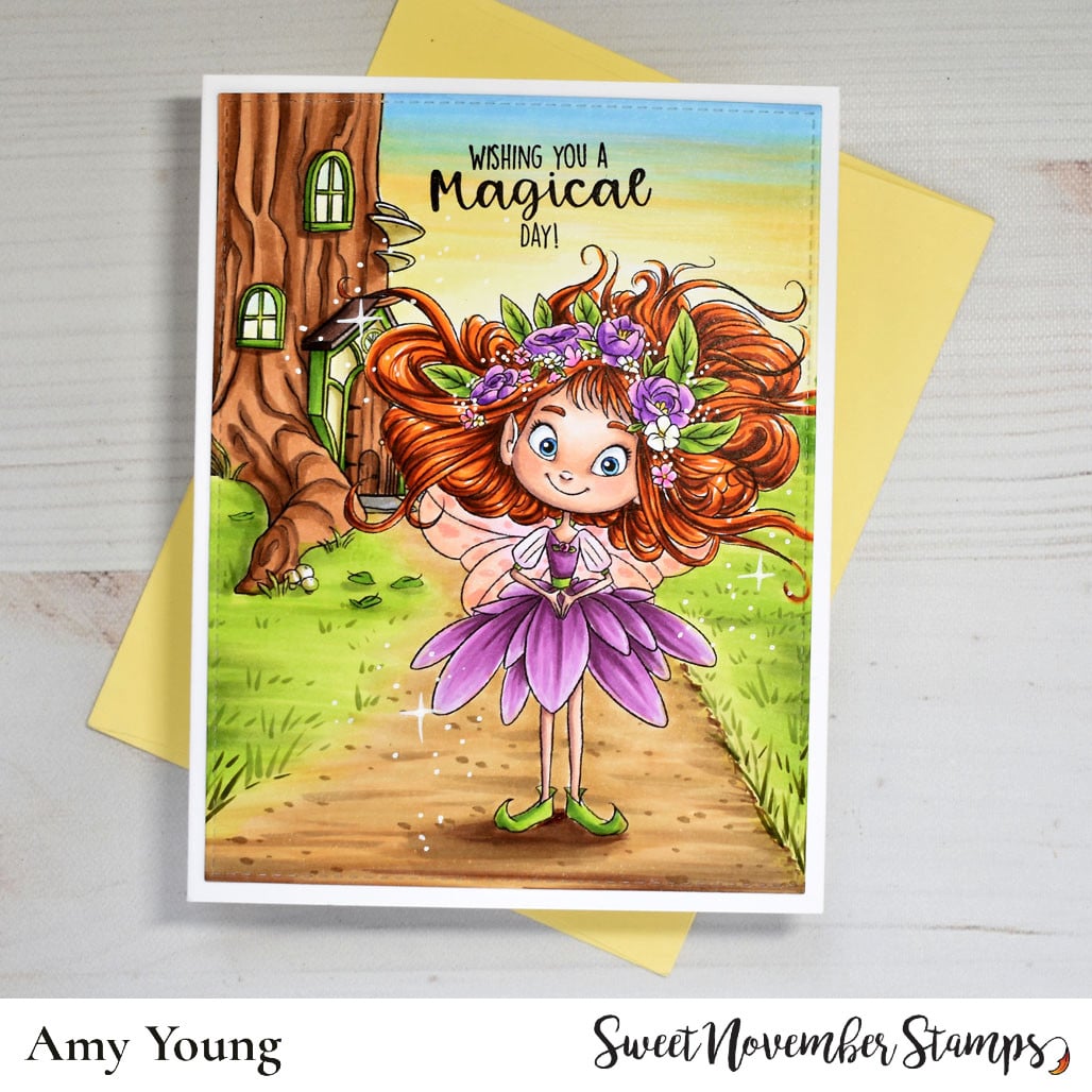Digital Stamp - Instagram Faebruary Fairy: Petal Prim