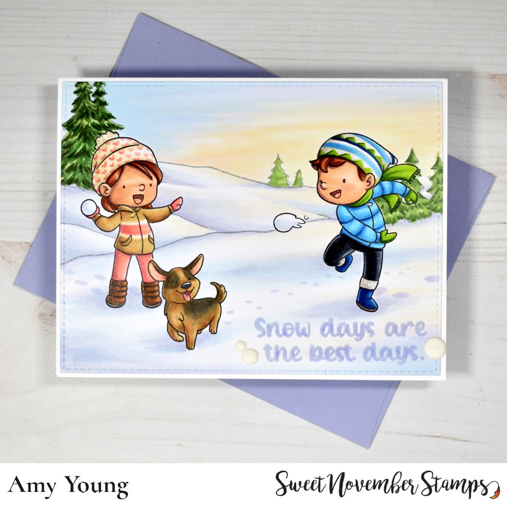 Clear Stamp Set - Snow Days