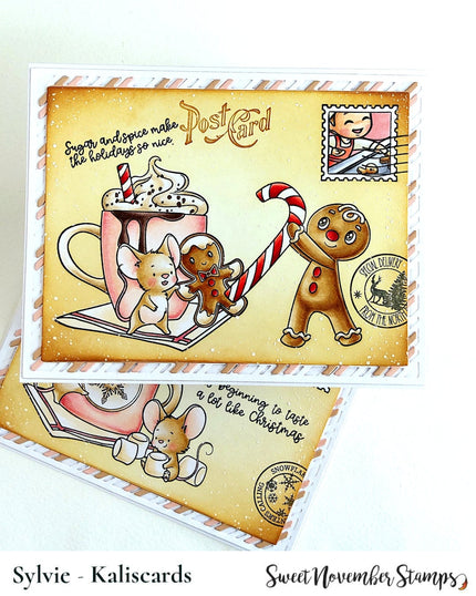 Clear Stamp Set - Hug in Mug