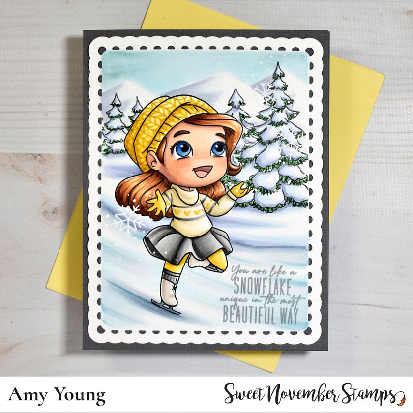 Clear Stamp Set - Flutterbee Lyra